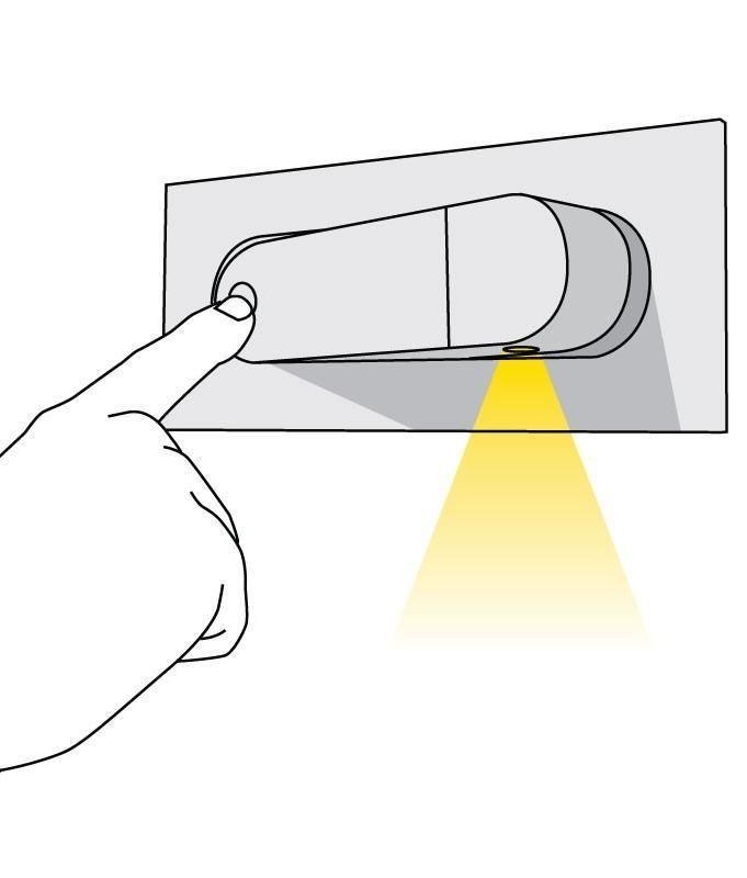 BowLift | LED Bedside Lamp LUMEVIA | 3 Light Colors | Aluminum Alloy | Ø19 cm x H8 cm | With Push Button