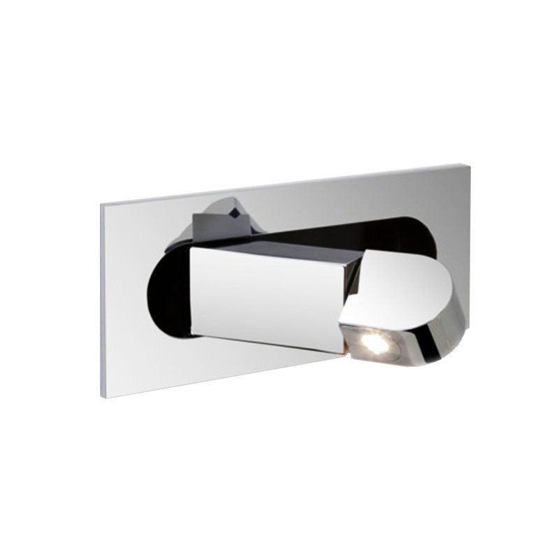 BowLift | LED Bedside Lamp LUMEVIA | 3 Light Colors | Aluminum Alloy | Ø19 cm x H8 cm | With Push Button