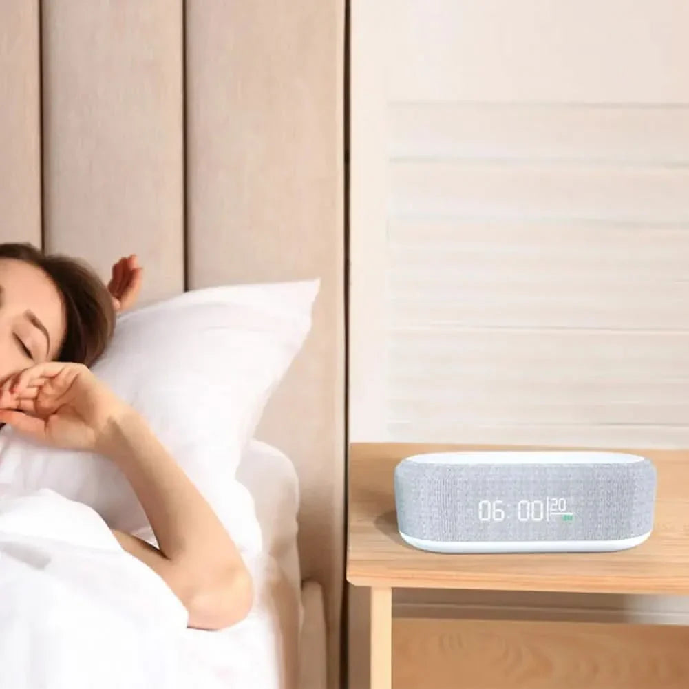 BowLift | Digital Alarm Clock with Wireless Charging and Temperature Display