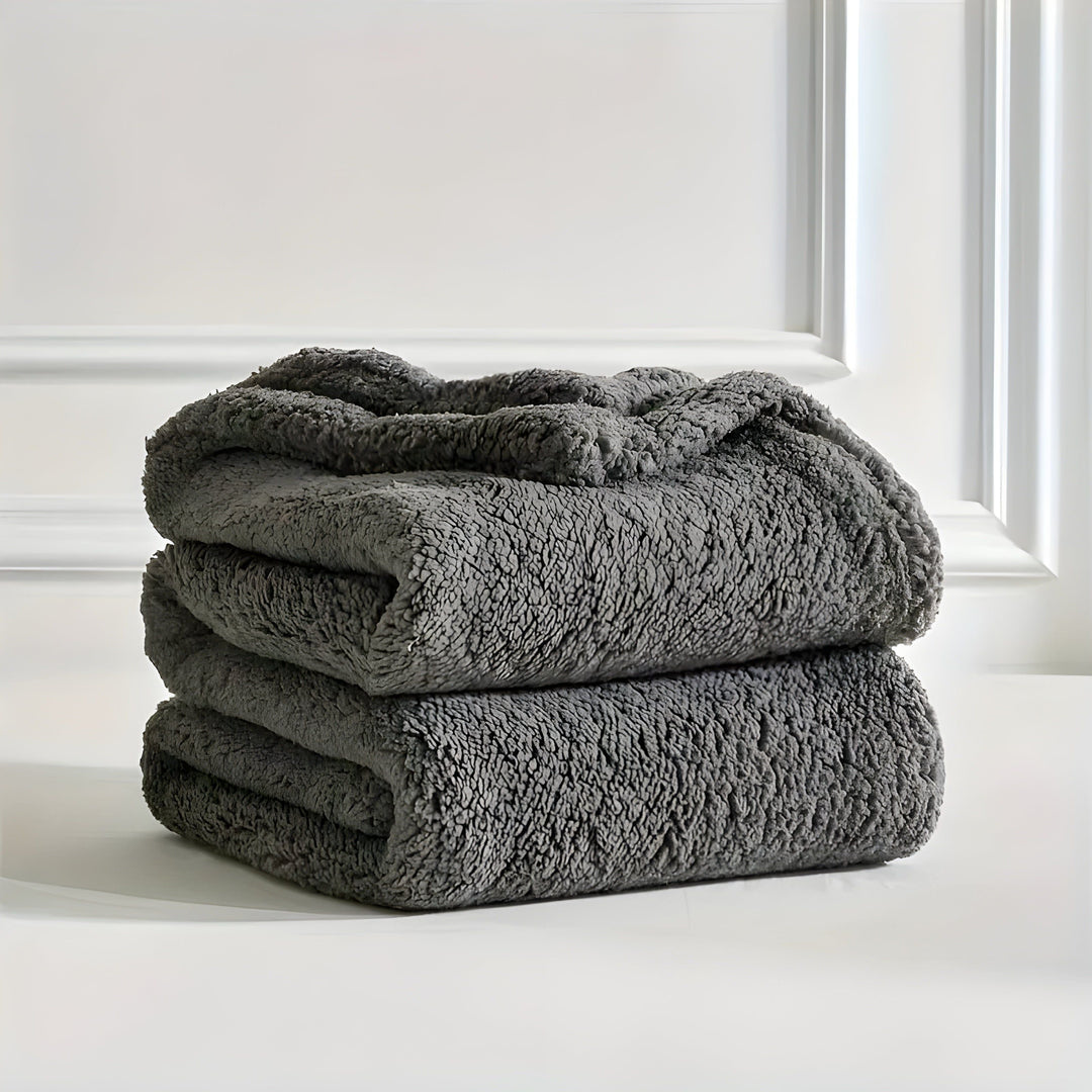 BowLift | DoubleCozy | Double-sided Sherpa fleece blanket