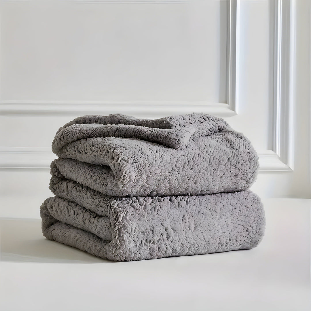 BowLift | DoubleCozy | Double-sided Sherpa fleece blanket