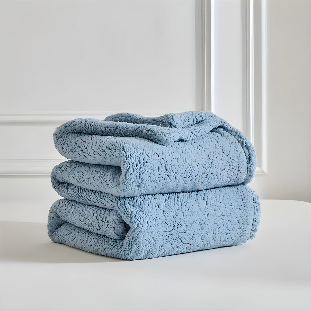 BowLift | DoubleCozy | Double-sided Sherpa fleece blanket