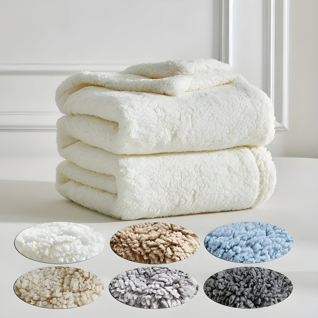 BowLift | DoubleCozy | Double-sided Sherpa fleece blanket