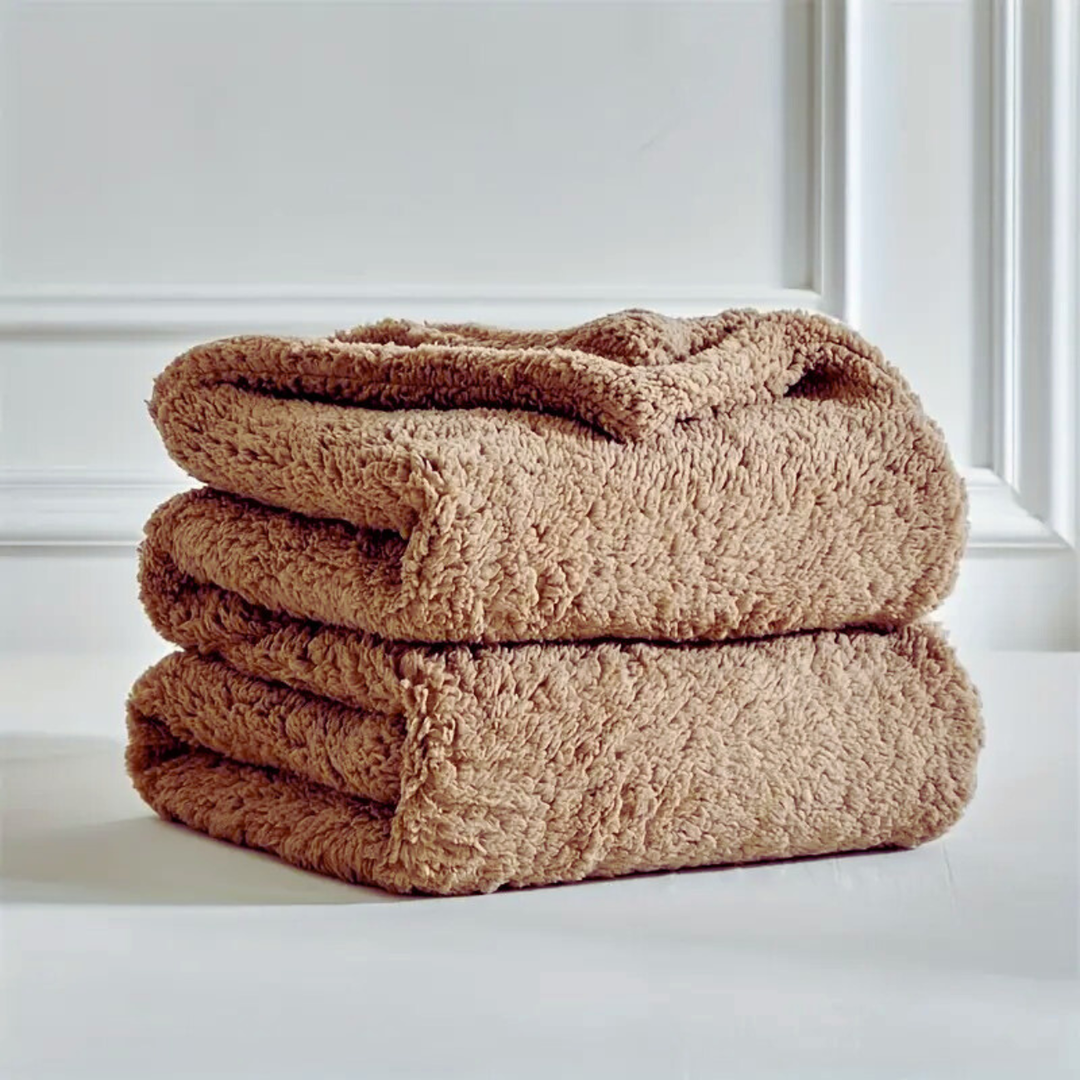 BowLift | DoubleCozy | Double-sided Sherpa fleece blanket