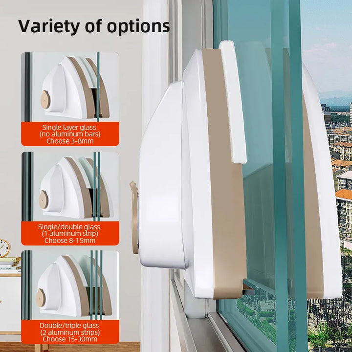 BowLift | Double Sided Magnetic Window Cleaner