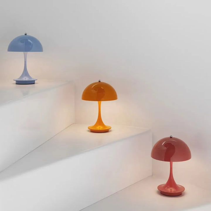 BowLift | EclatéAura Table lamp | Elegant battery LED bedside lamp