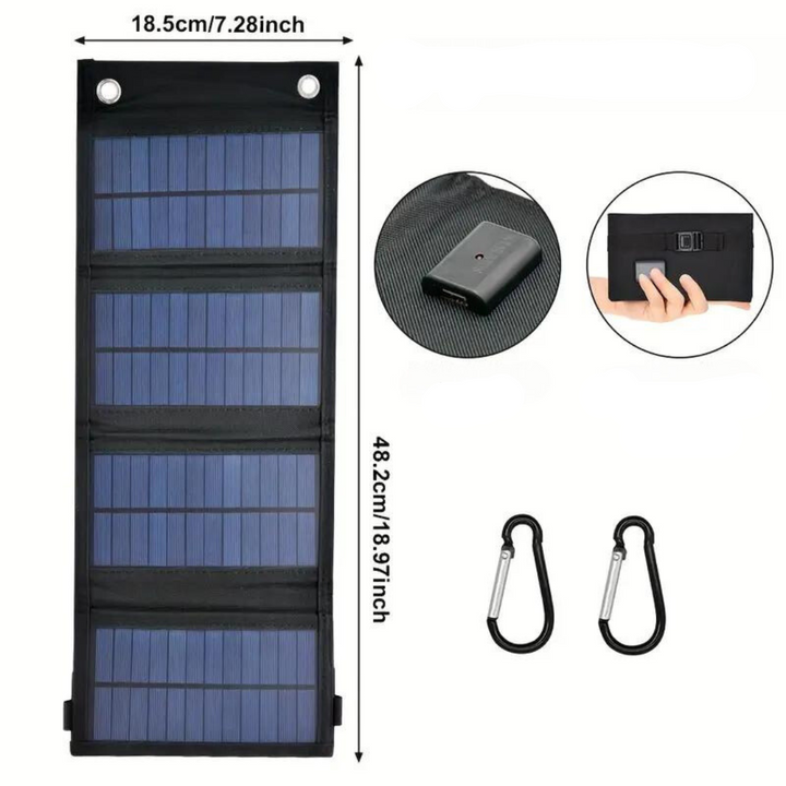 BowLift | Foldable Solar-Cpowered Power Bank - SolarMate