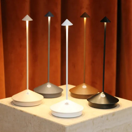 Wireless LED table lamp - ModernLumin | Bowlift