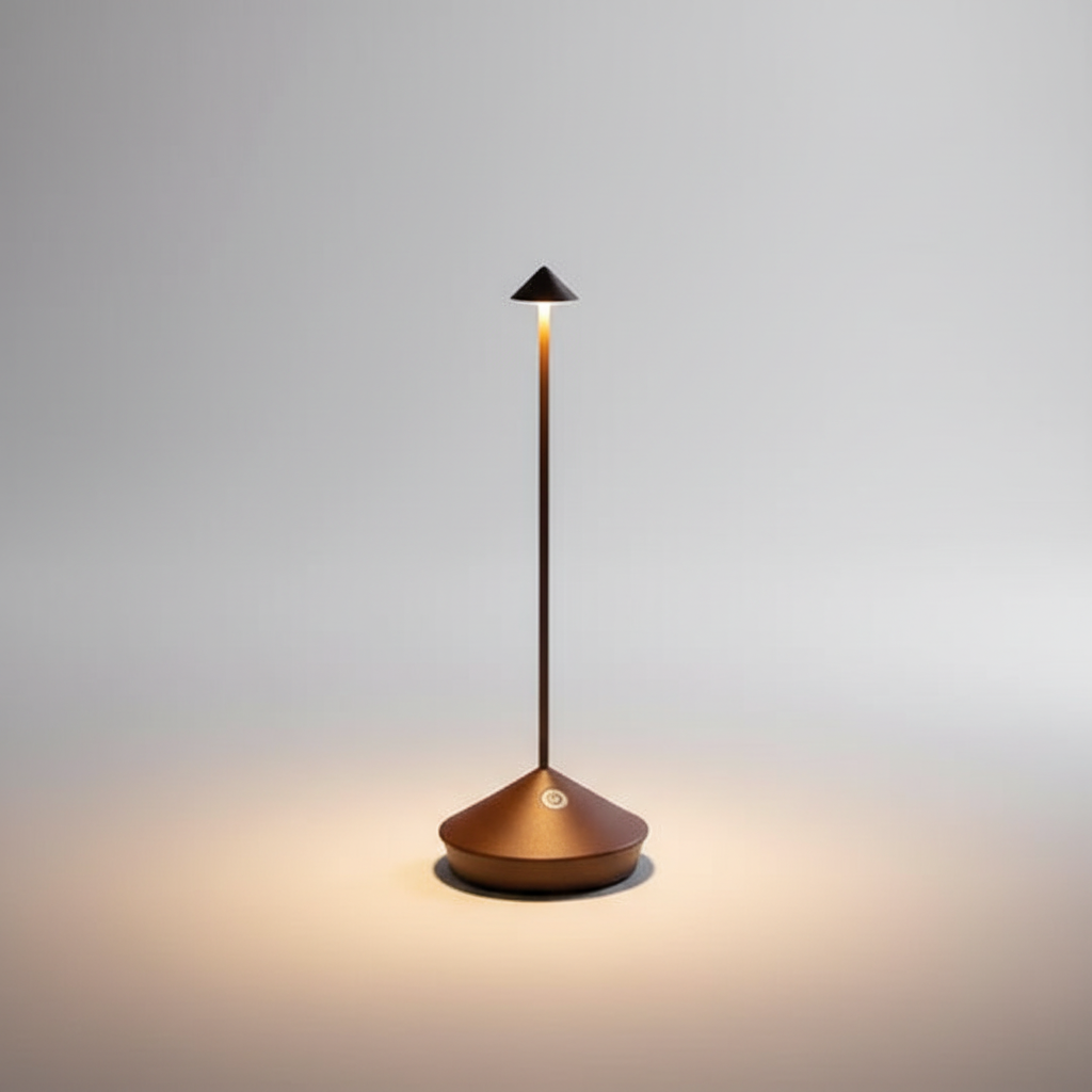 Wireless LED table lamp - ModernLumin | Bowlift