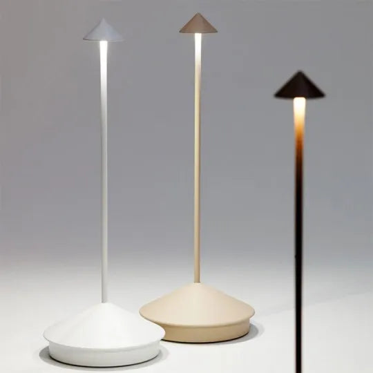 Wireless LED table lamp - ModernLumin | Bowlift