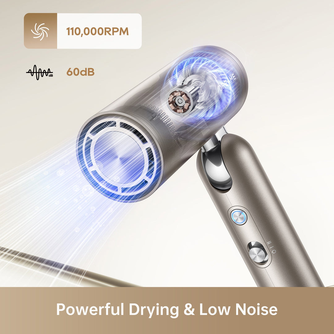 BowLift | LuxéAir Elite High-Speed Hair Dryer | Effortless styling for a shiny, salon-quality result