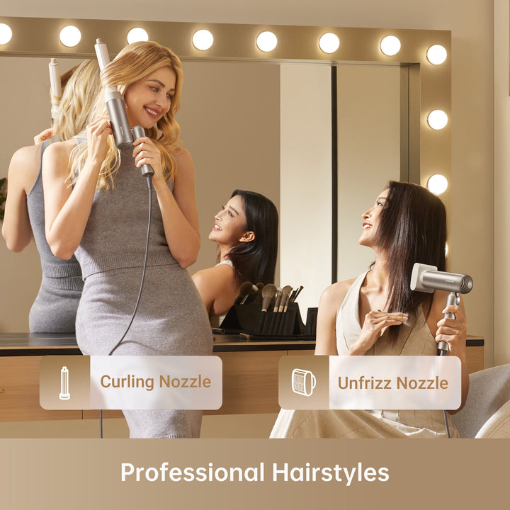 BowLift | LuxéAir Elite High-Speed Hair Dryer | Effortless styling for a shiny, salon-quality result