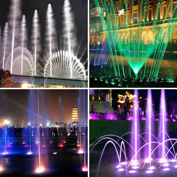 BowLift | 9W Quadrat Park Landscape LED Underwater Light Pool Light (Warm White Light)