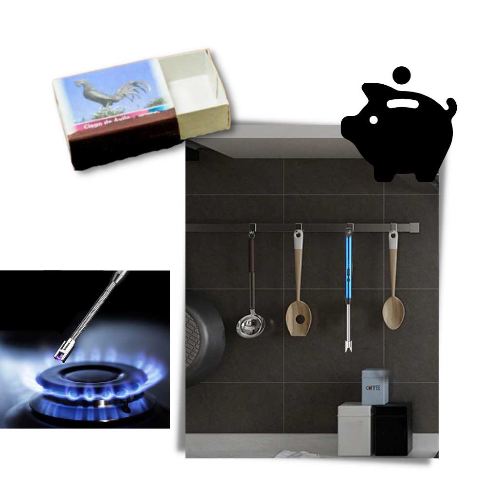 BowLift | Rechargeable Windproof Kitchen Lighter