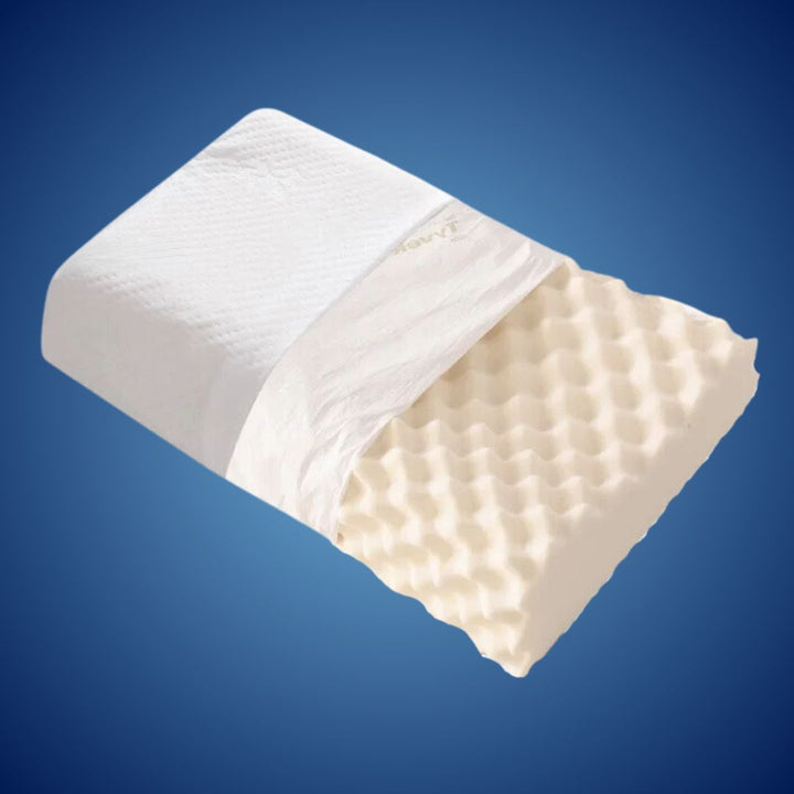 BowLift | EcoNeck Comfort | Orthopedic Neck Support Pillow made of Natural Rubber