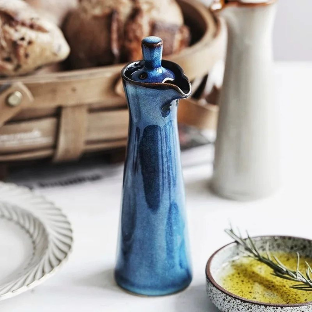 BowLift | EcoPour – Elegant Drip-Free Glass Oil Dispenser | Stylish & Sustainable Kitchen Accessory