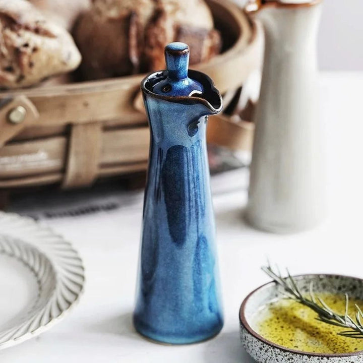 BowLift | EcoPour – Elegant Drip-Free Glass Oil Dispenser | Stylish & Sustainable Kitchen Accessory