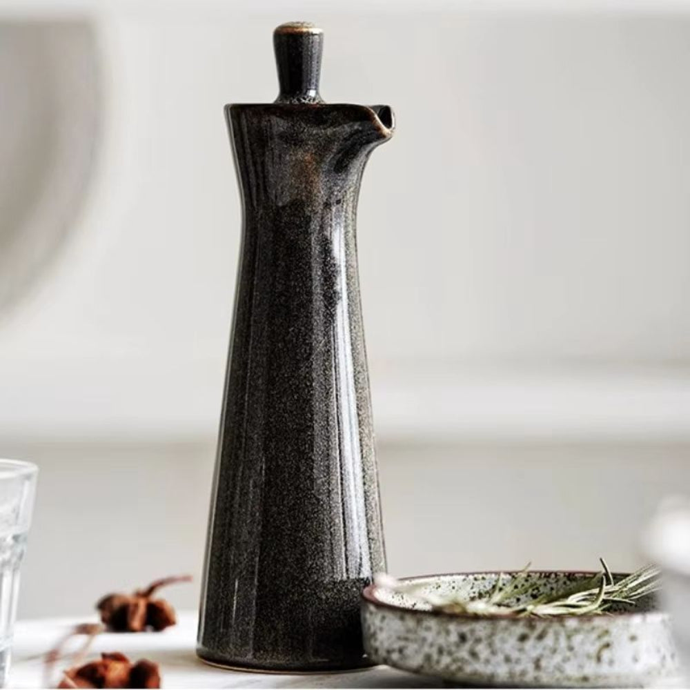 BowLift | EcoPour – Elegant Drip-Free Glass Oil Dispenser | Stylish & Sustainable Kitchen Accessory
