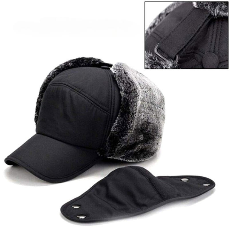 BowLift | LuxGuard Windproof Beanie with Ear Protection | Protects against wind and cold with style
