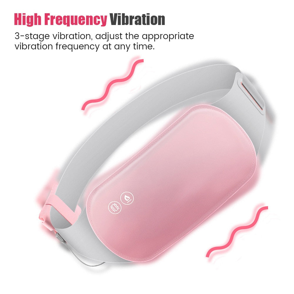 BowLift | Wireless Electric Heating Pad for Cramps with Graphite Technology & Vibration Therapy