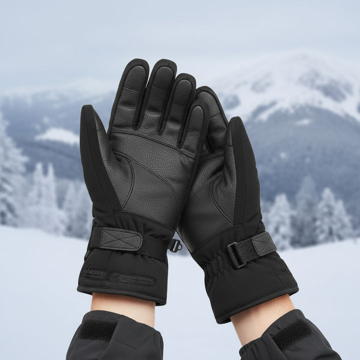 BowLift | ThermoGrip Heated Gloves – Waterproof Unisex Gloves with 3 Heat Levels and Touchscreen Function