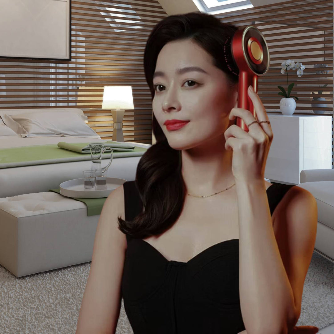 BowLift | Electric Scalp Massage Brush with LED Light Therapy - GlowScalp