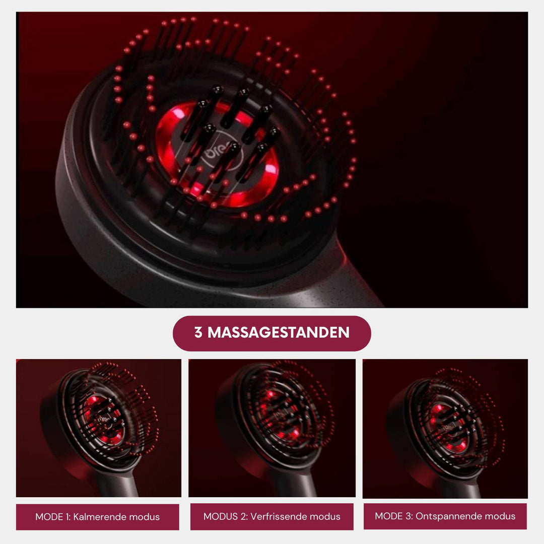 BowLift | Electric Scalp Massage Brush with LED Light Therapy - GlowScalp