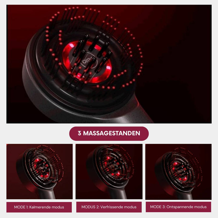 BowLift | Electric Scalp Massage Brush with LED Light Therapy - GlowScalp