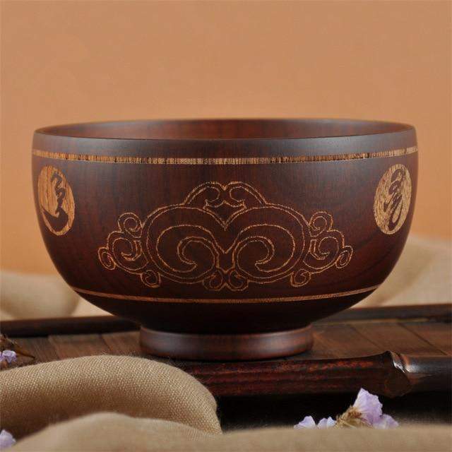 Ethnic wooden bowl Bowlift