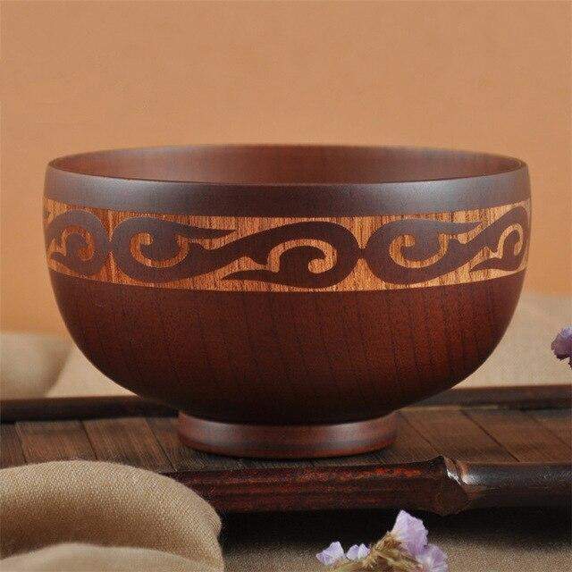 Ethnic wooden bowl Bowlift