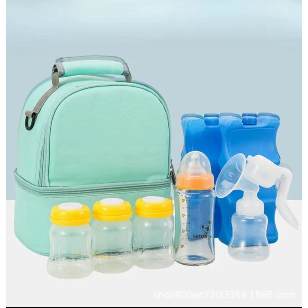 Breast Milk Storage Set with Cool Packs | Bowlift