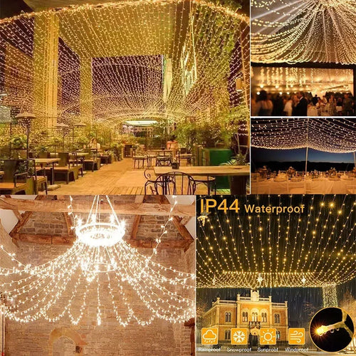 FestiveGlow Outdoor Lighting - Magical LED Outdoor Lighting for Parties | Bowlift