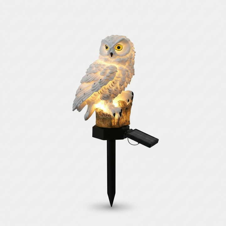 BowLift | OwlGlow Solar-Powered Garden Lamp