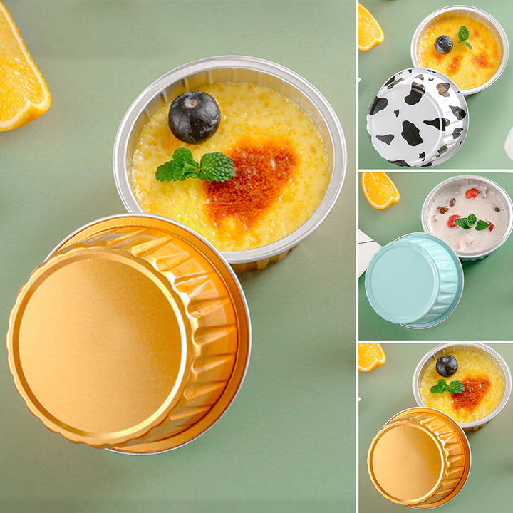 Reusable Round Aluminum Foil Tin Cups | Bowlift
