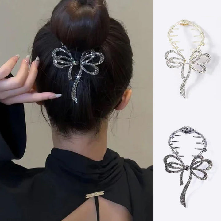 Bow Light Luxury Premium Feeling Hair Clip Bowlift