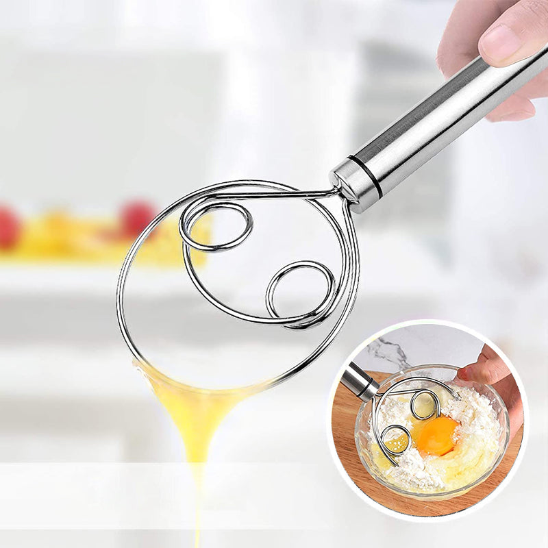 BowLift | Stainless Steel Magic Dough Whisk Bread Whisk