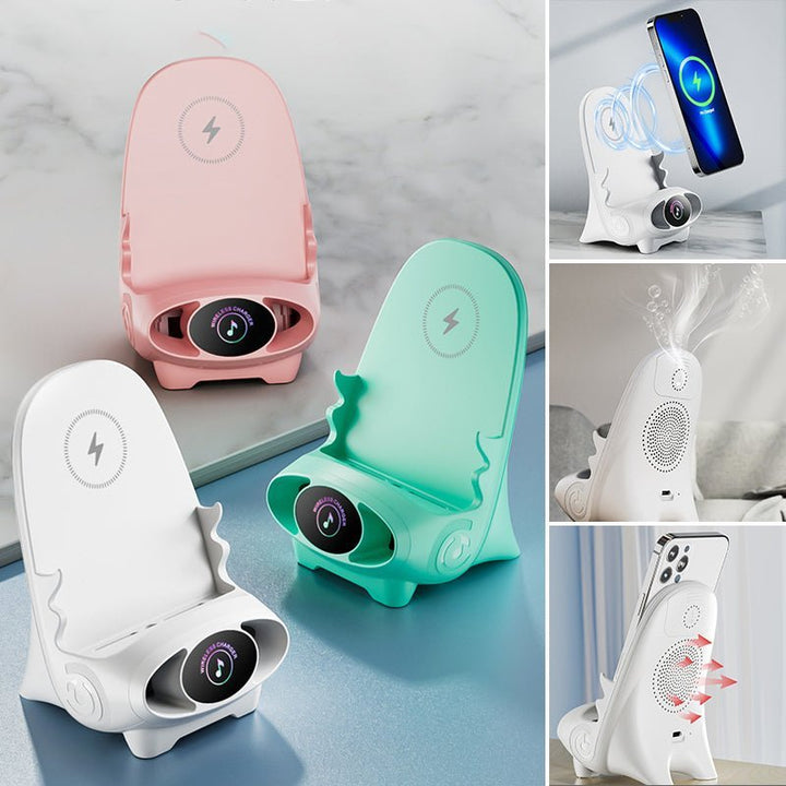 BowLift | Multifunctional phone holder - Fast charging - Ergonomic design - Practical and stylish