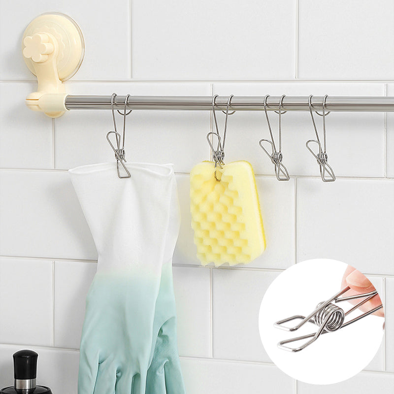 Stainless Steel Laundry Clips Hook Clip Bowlift