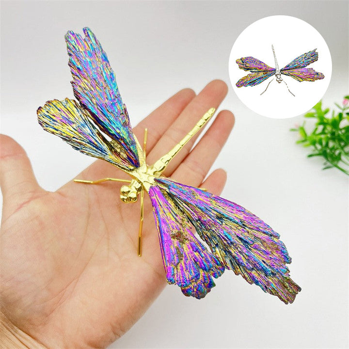 AURA TOURMALINE KYANITE DRAGONFLY | Bowlift