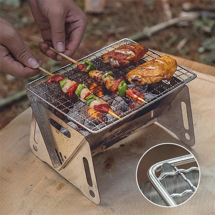 BowLift | Stainless steel foldable grill