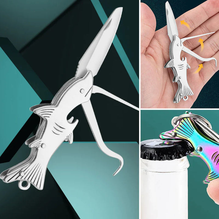 BowLift | 4 in 1 Folding Keychain Knife