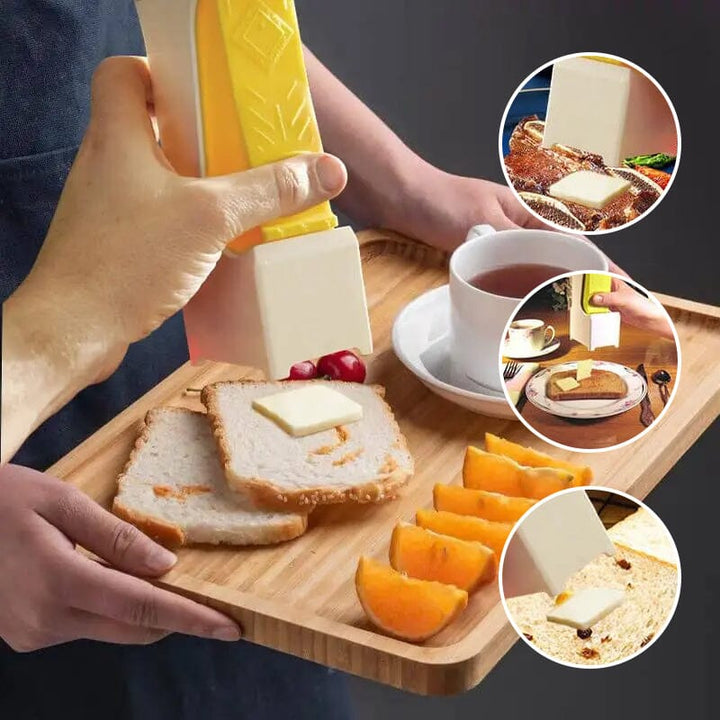 One Click Stick Butter Cutter Cheese Splitter Slicer | Bowlift