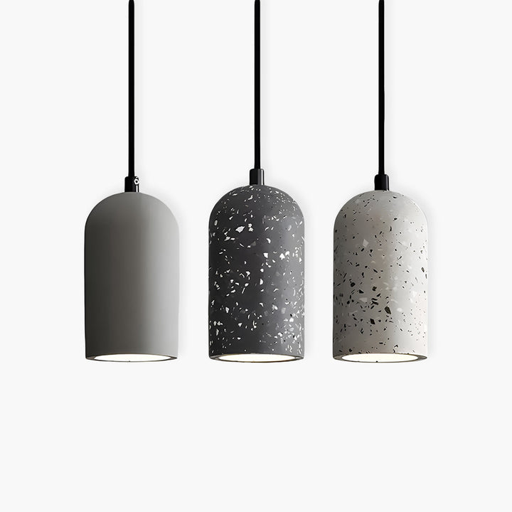 BowLift | Modern Concrete Pendant Light | Ø 9.6 cm, 200 cm Cable