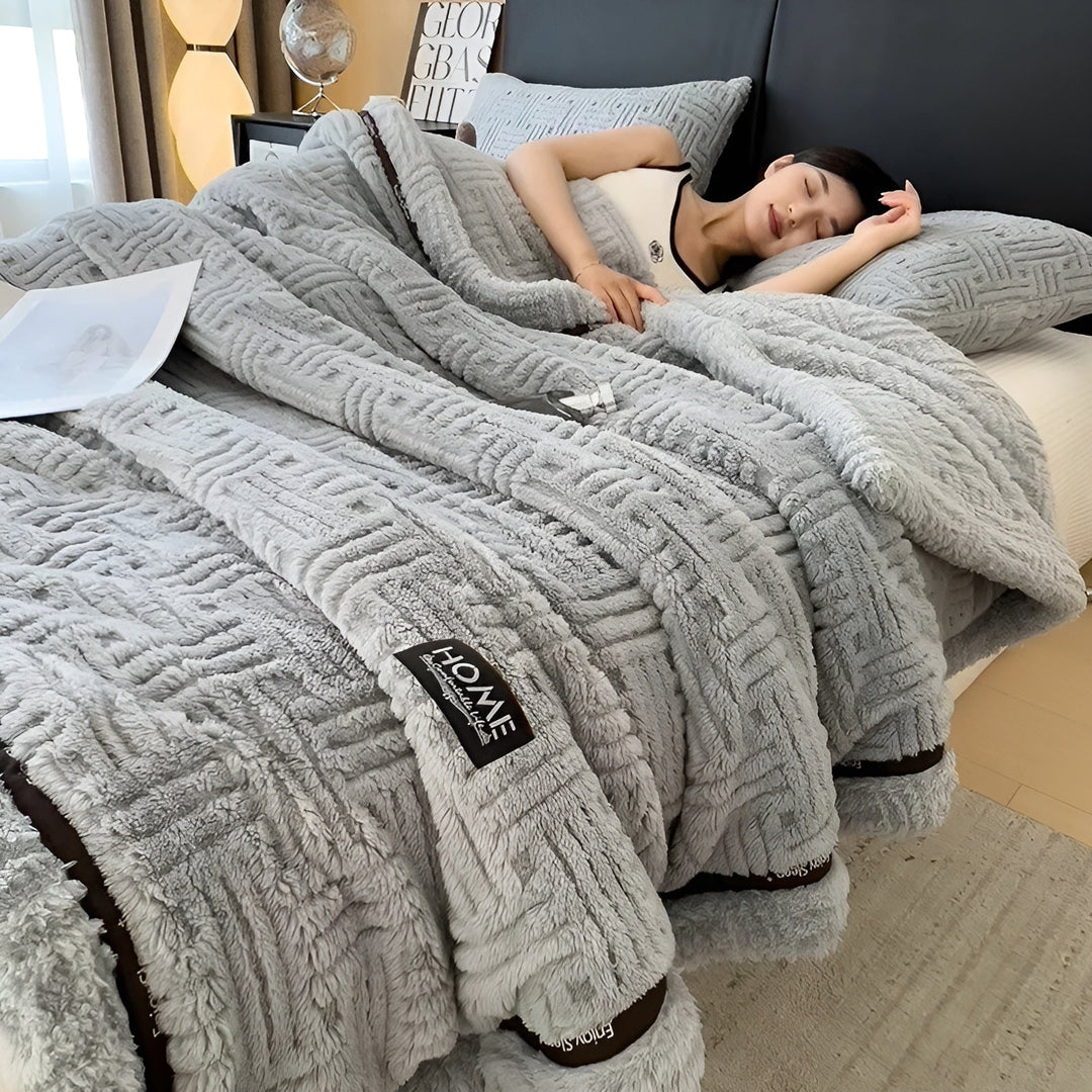 BowLift | Fluffy Fleece Blanket | Soft Breathable Throw Blanket