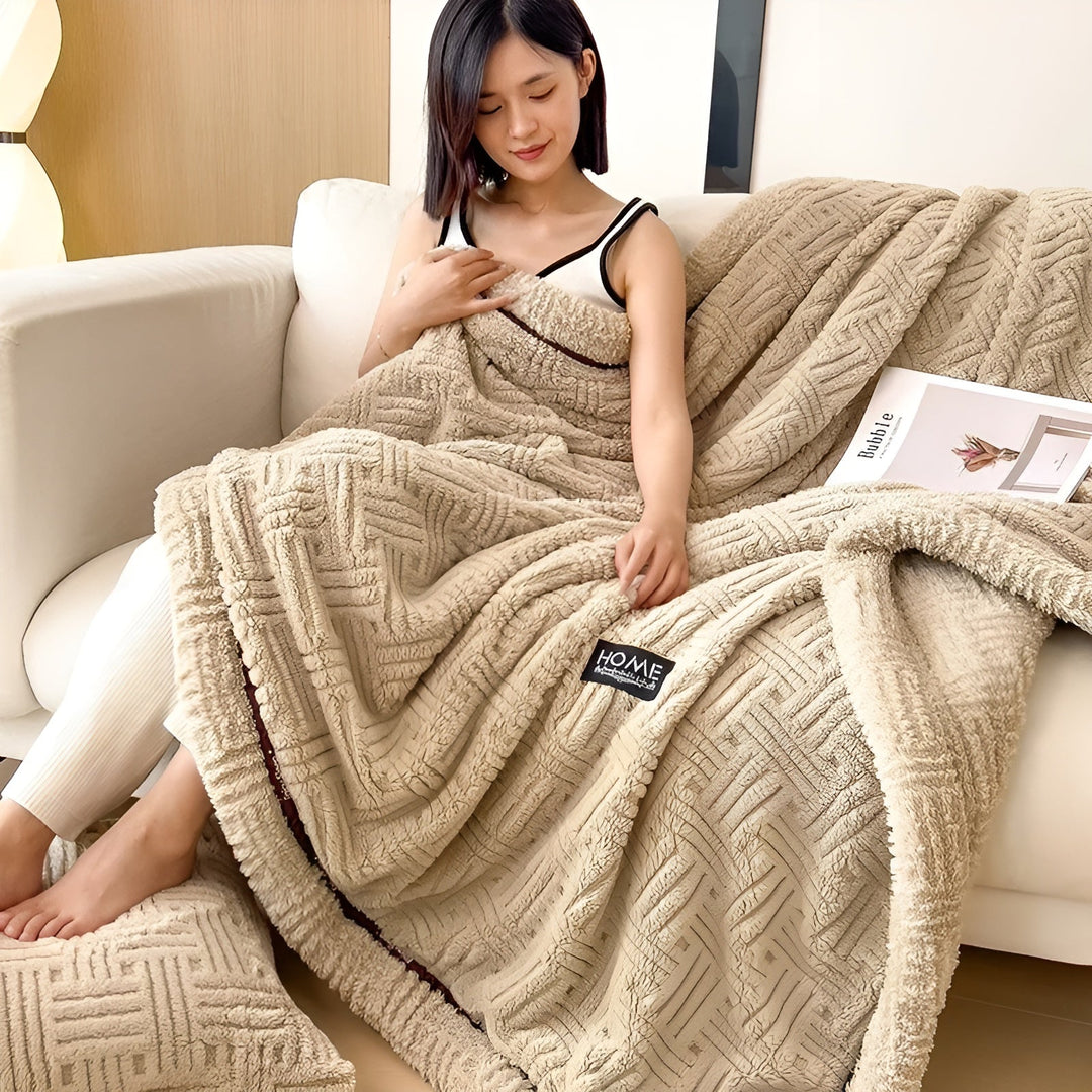 BowLift | Fluffy Fleece Blanket | Soft Breathable Throw Blanket