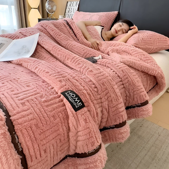 BowLift | Fluffy Fleece Blanket | Soft Breathable Throw Blanket