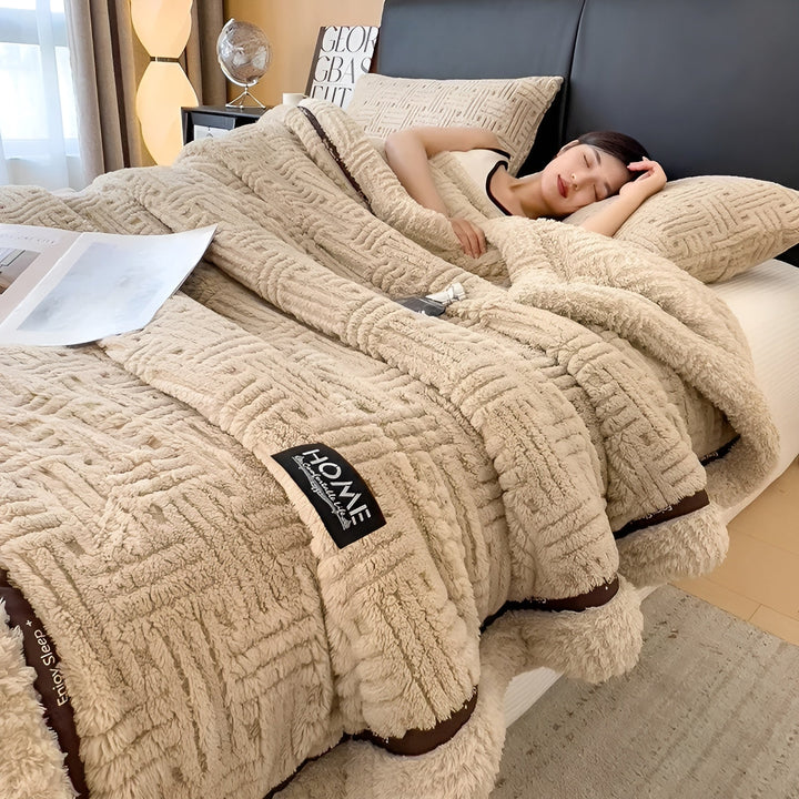 BowLift | Fluffy Fleece Blanket | Soft Breathable Throw Blanket
