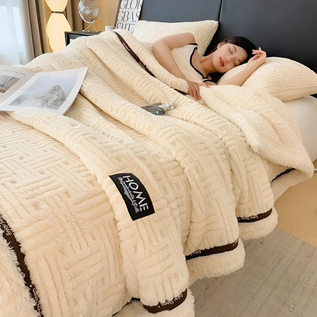 BowLift | Fluffy Fleece Blanket | Soft Breathable Throw Blanket