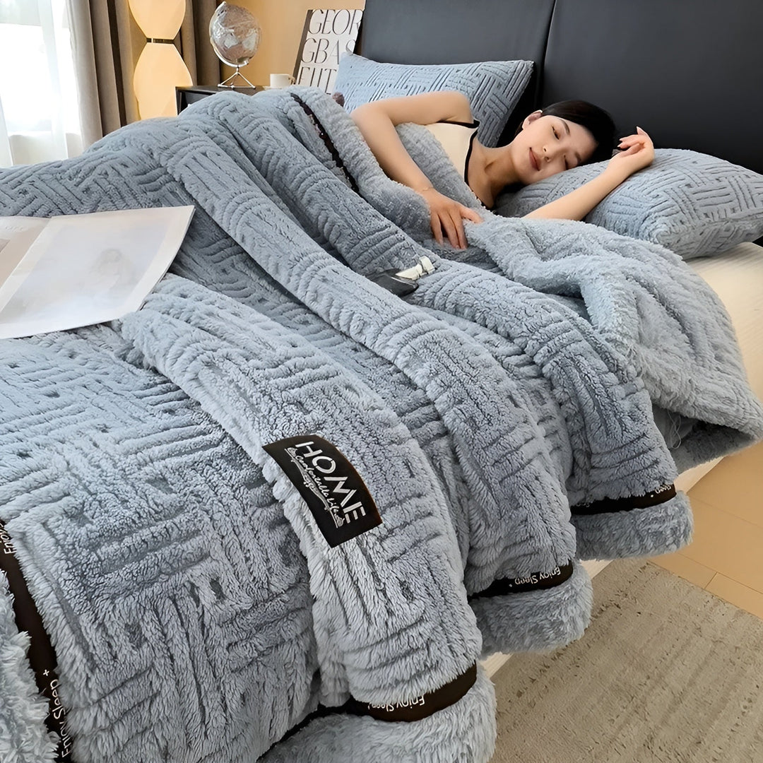 BowLift | Fluffy Fleece Blanket | Soft Breathable Throw Blanket