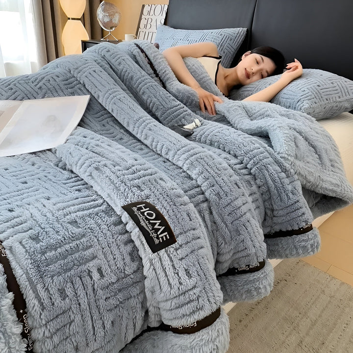 BowLift | Fluffy Fleece Blanket | Soft Breathable Throw Blanket